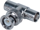 Afbeeldingen van Connectors BNC male to 2x BNC female 10 pieces
