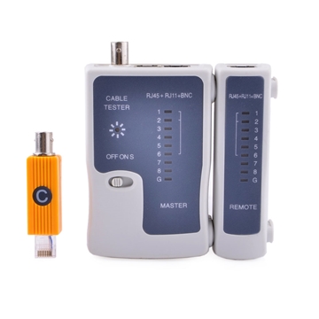 Picture of Tool : cable tester RJ45 and BNC