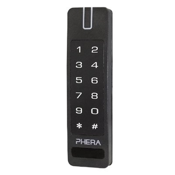 Afbeelding van PHERA 2Crypt IP65 lezer met PIN en NFC/Bluetooth