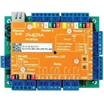 Afbeeldingen van Phera 2 deurs controller PoE alleen print