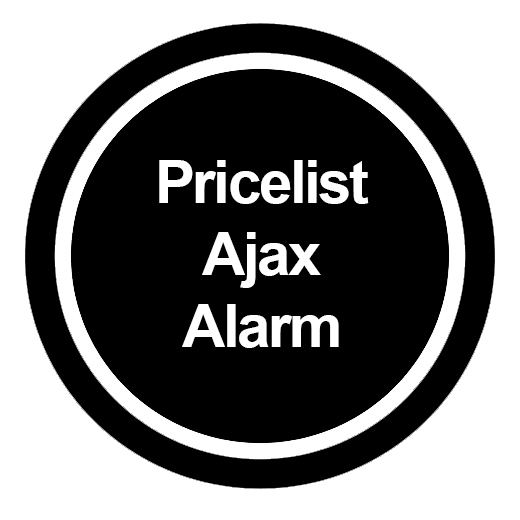 Pricelist Ajax Alarm