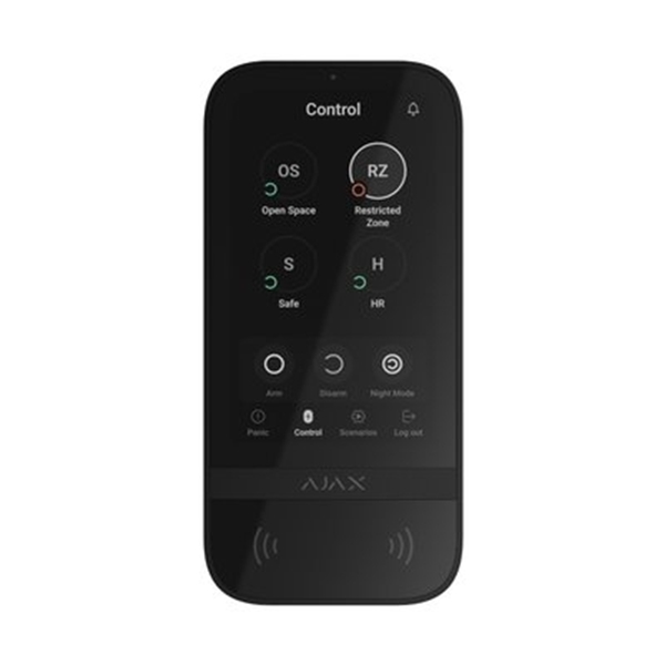 Picture of Ajax KeyPad TouchScreen, zwart