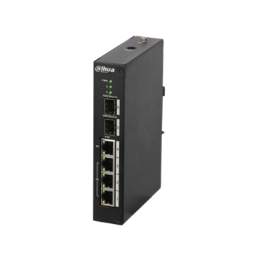Picture of Industrial Managed Switch 4x POE(+) 120W + 2xSFP